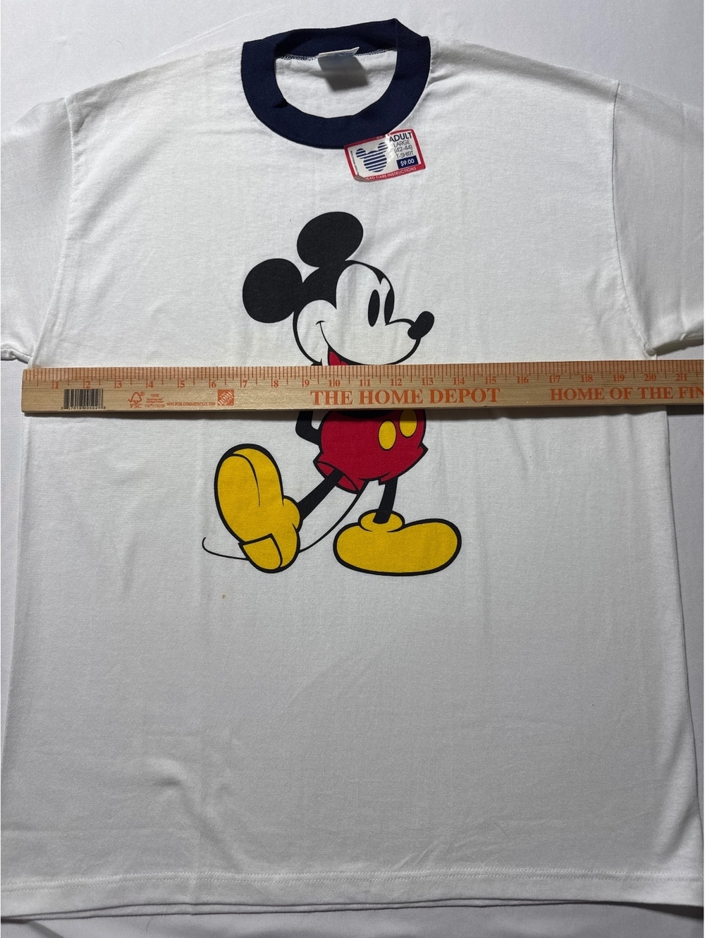 Vintage Disney Mickey Mouse Adult Large T-Shirt - Picture 6 of 8